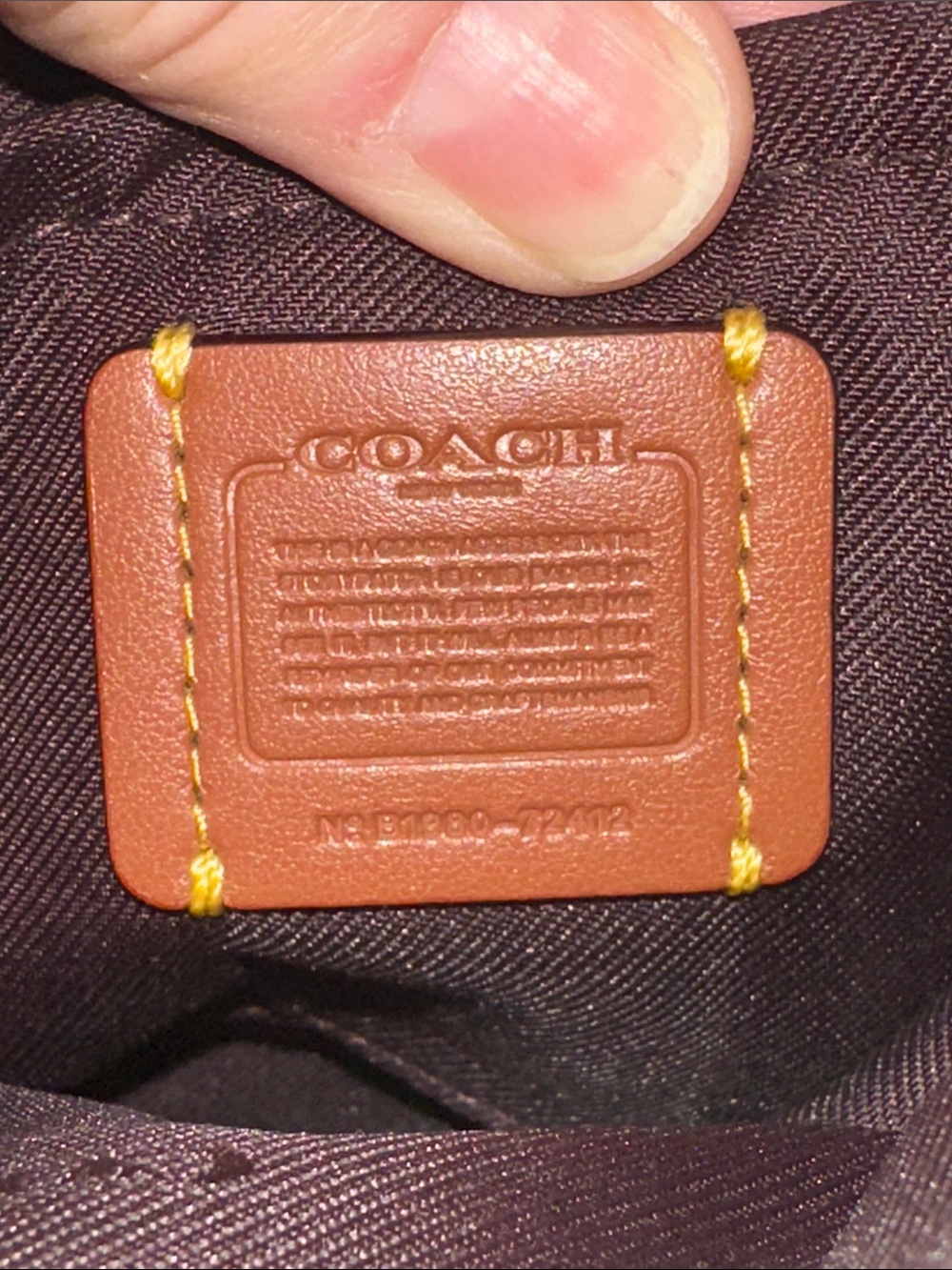 Coach Crossbody - Picture 5 of 6